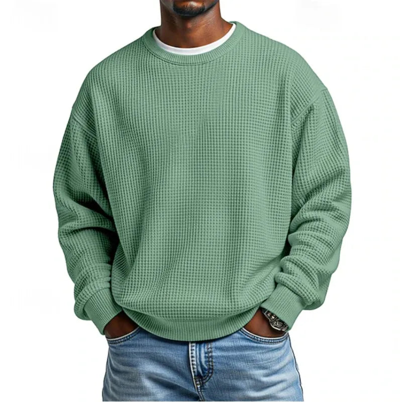 Sudadera de hombre – Corte informal, jersey fácil de llevar