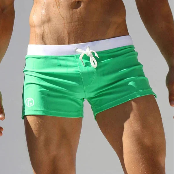 Short de Bain Homme Séchage Rapide – Coupe Ajustée en Nylon Léger