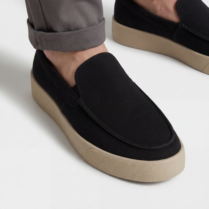 Herrenslipper aus Wildleder Slip-On – Standard-Schnitt