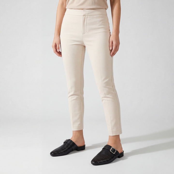 Damen Mules aus Leder – Einziger Schnallenriemen