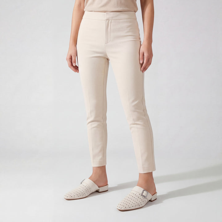 Damen Mules aus Leder – Einziger Schnallenriemen