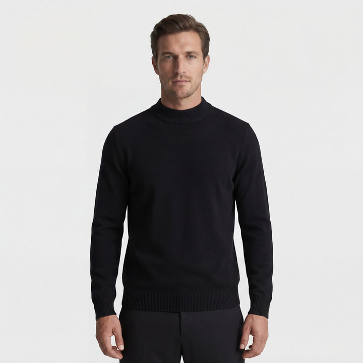 Herrenfeinstrickpullover – Pullover mit Rundhalsausschnitt, taillierter Schnitt