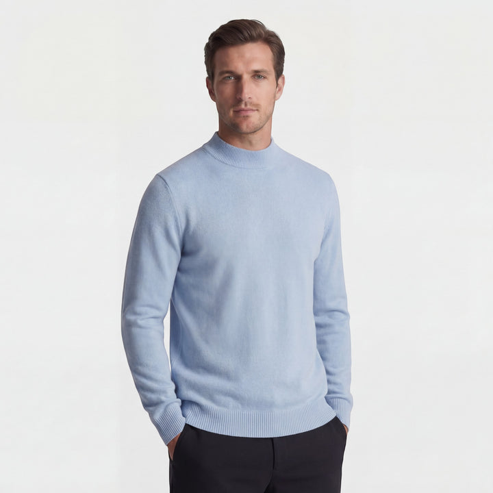 Herrenfeinstrickpullover – Pullover mit Rundhalsausschnitt, taillierter Schnitt