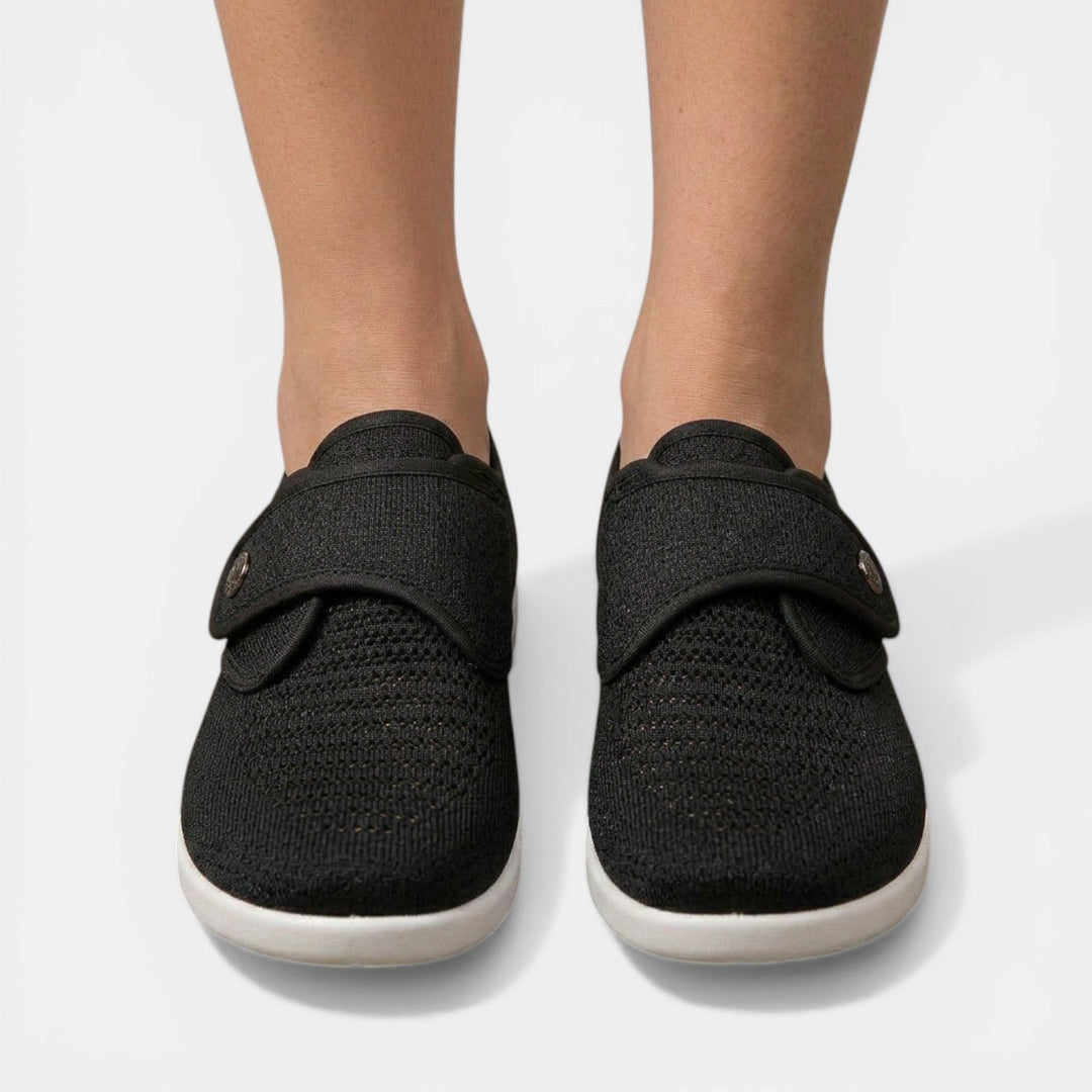 Baskets Orthopédiques Femme – Fermeture Velcro et Tige en Maille Respirante