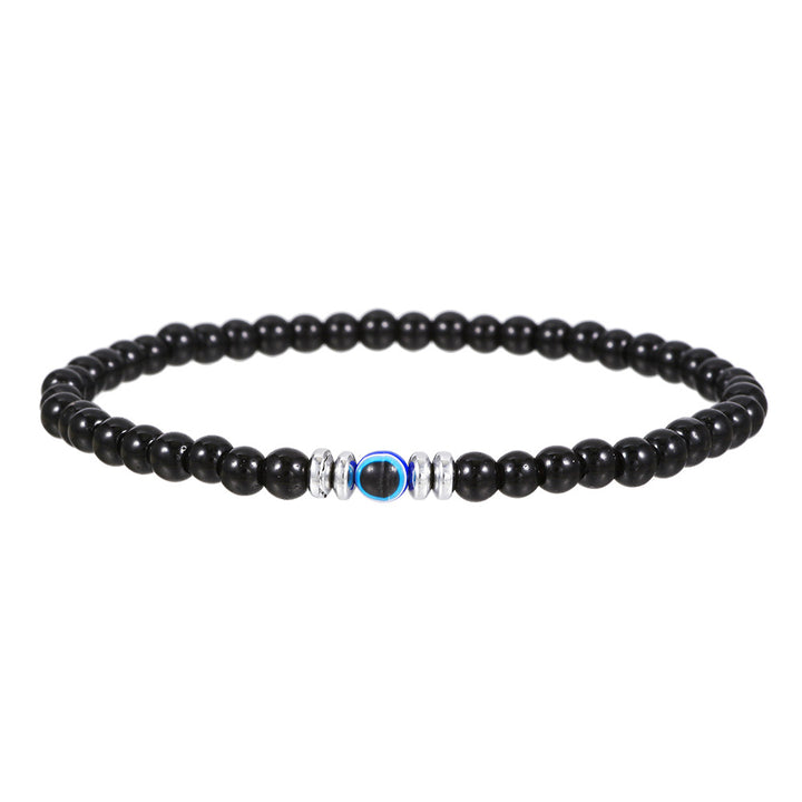 Bracelet Oeil du Diable Perles – Bijou Symbolique Couple