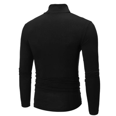 Herren-T-Shirt mit langen Ärmeln – Klassischer Komfort aus Baumwoll-Pulloverstoff