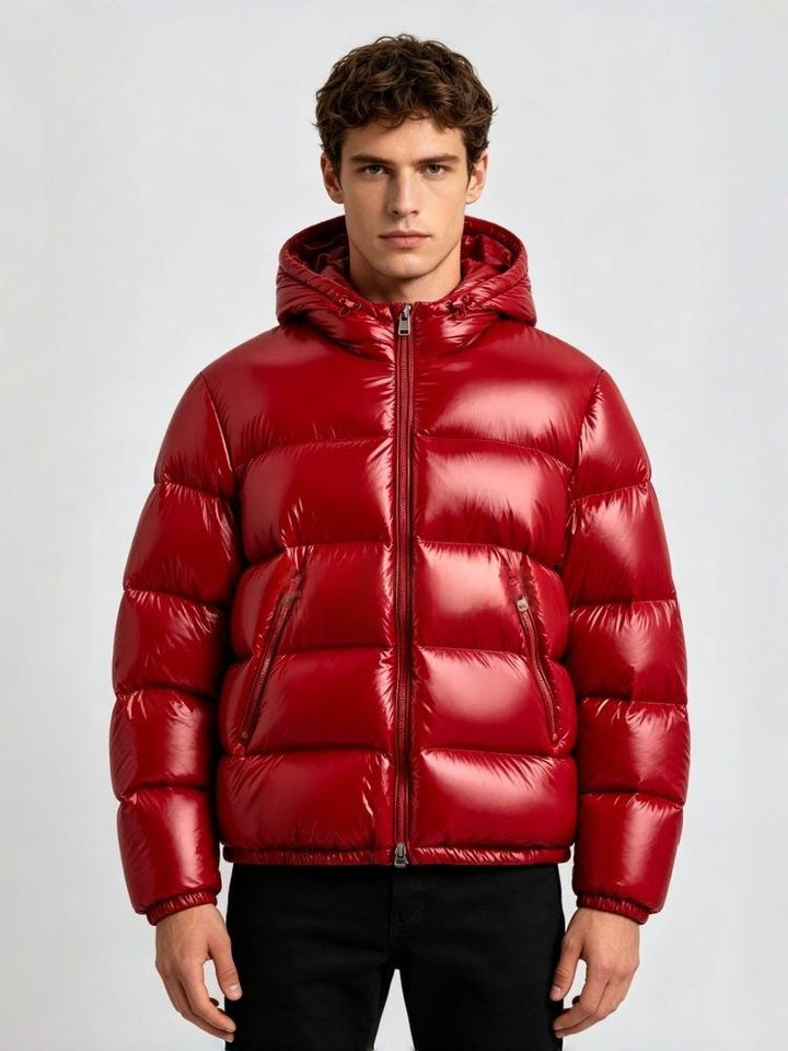 Veste Homme Matelassée à Capuche – Coupe Décontractée Style Urbain