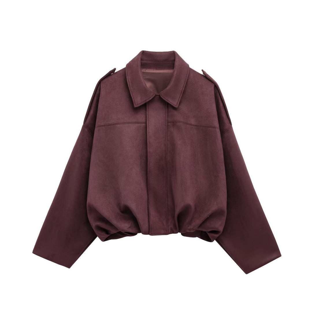 Veste Pilote Homme Effet Daim – Fini Doux Toucher Confort