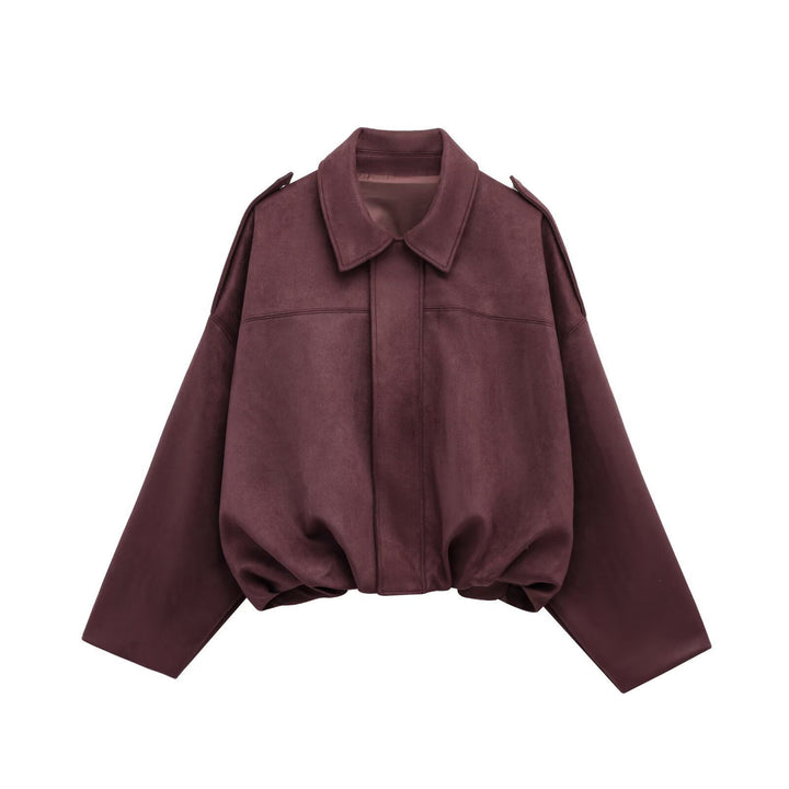 Veste Pilote Homme Effet Daim – Fini Doux Toucher Confort