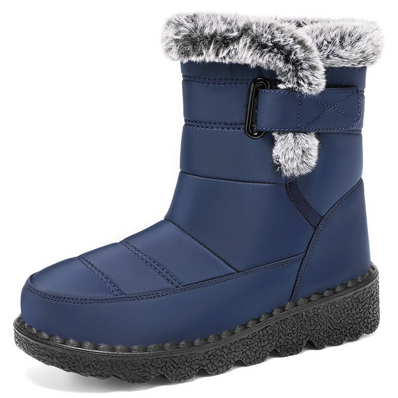 Botte Femme de Neige – Doublure Polaire et Cheville Rembourrée