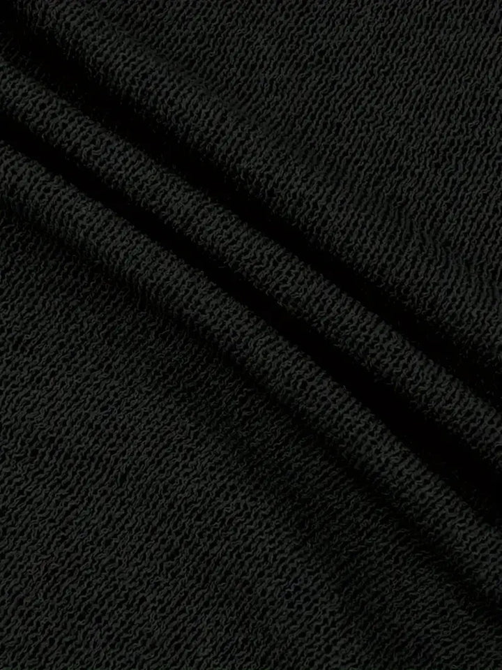 Mini-Strickkleid für Damen – Dünne Träger und Rückenausschnitt
