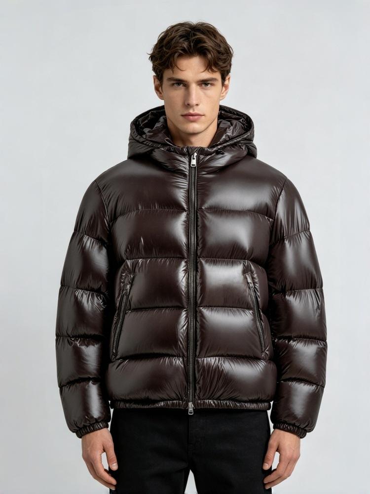 Veste Homme Matelassée à Capuche – Coupe Décontractée Style Urbain