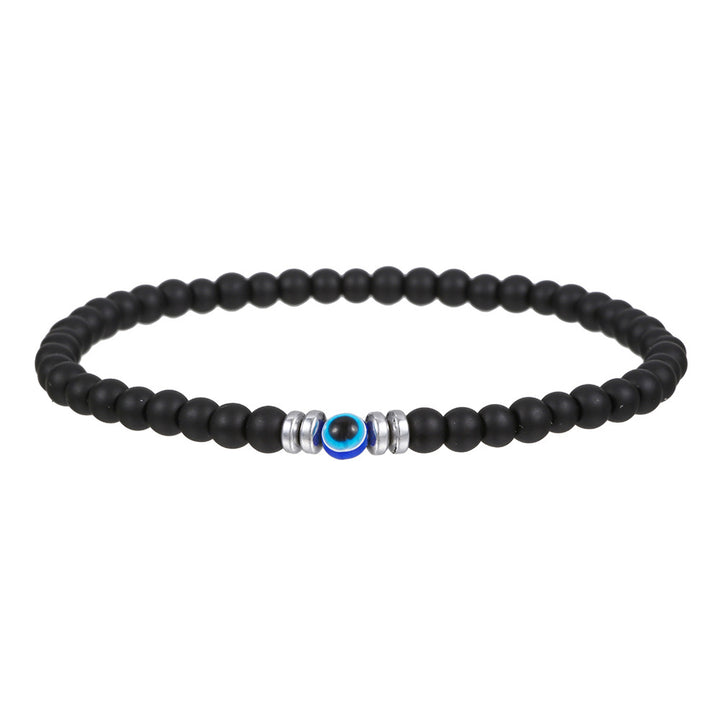 Bracelet Oeil du Diable Perles – Bijou Symbolique Couple
