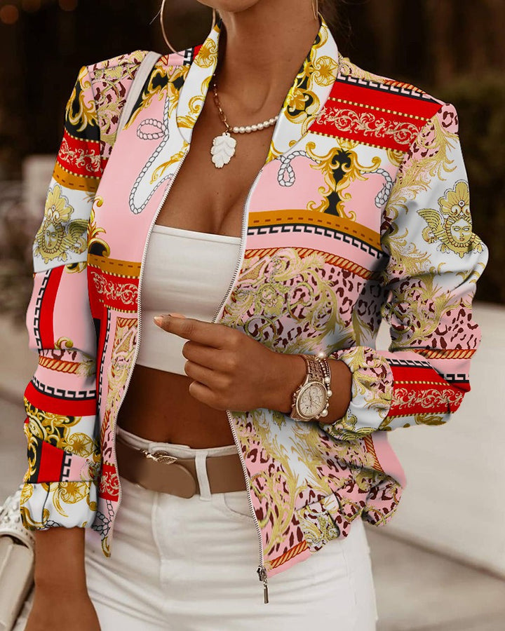 Veste Femme Zippée – Manches Longues Légère