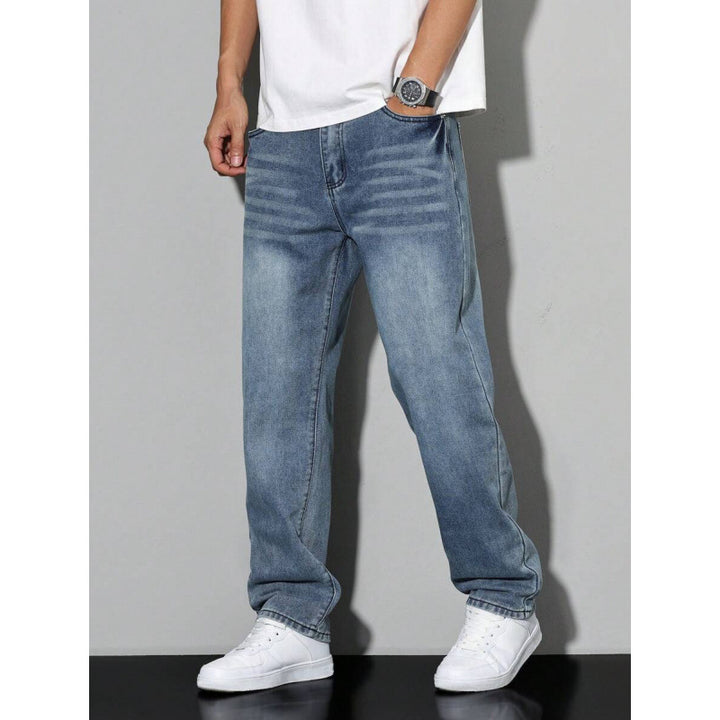 Jean Droit Homme Coupe Décontractée – Doublure Laine