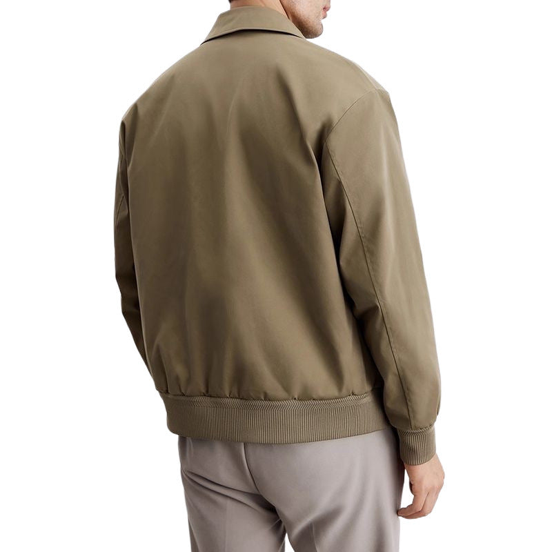 Herrenjacke mit Stehkragen – Moderner, taillierter Schnitt