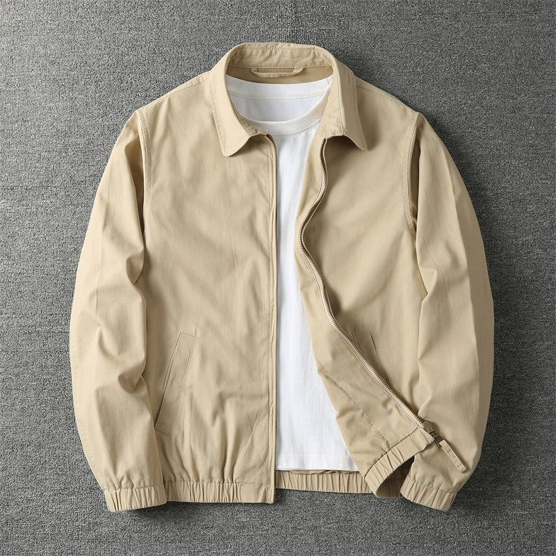 Veste Vintage Homme Décontractée – Coupe Ample Lavée