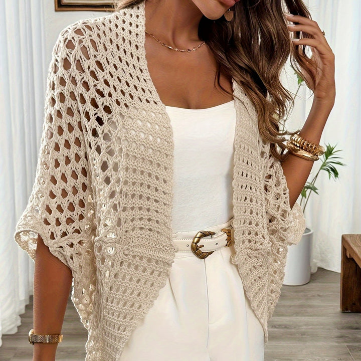 Cardigan donna leggero – maglia fine da sovrapporre, taglio moderno