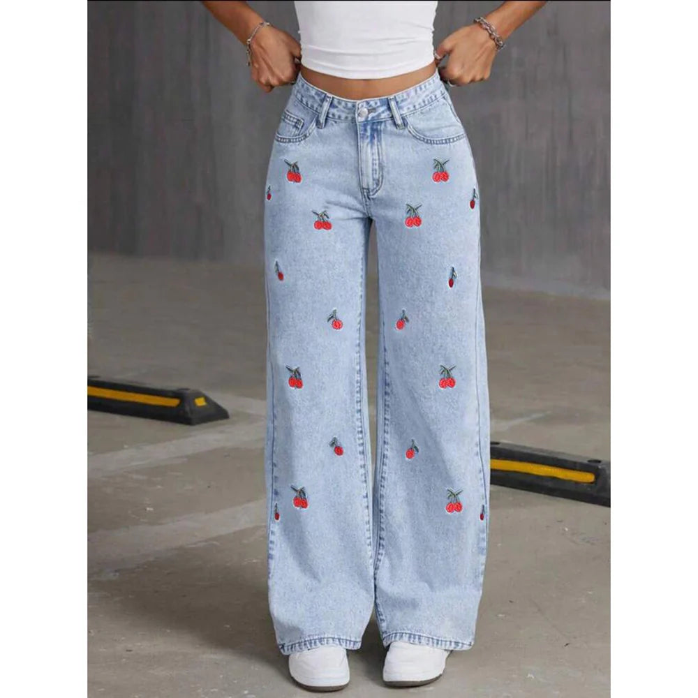 Pantalon Large Femme – Coupe Ample, Silhouette Décontractée