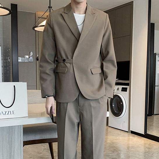Slim-Herrenanzug – Moderne Jacke und Hose als zweiteiliges Set