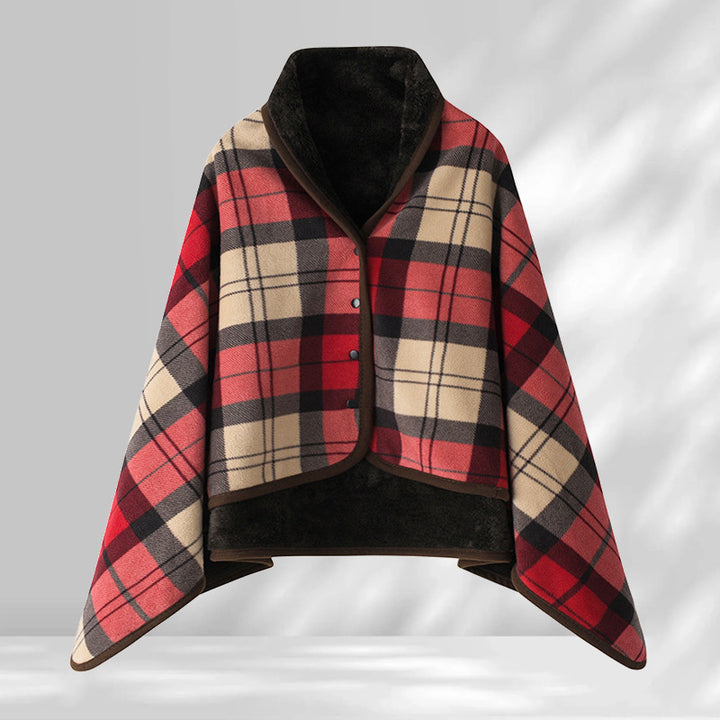 Plaid Châle Femme – Drape Souple, Superposition Polyvalente