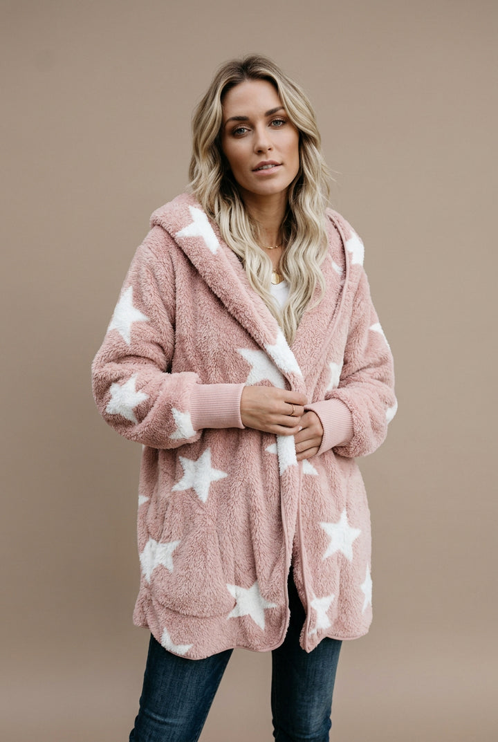 Manteau Femme Long à Carreaux – Coupe Décontractée