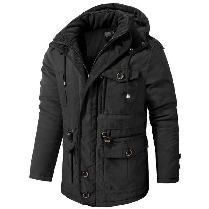 Veste Homme mi-longue doublée polaire – Confort et chaleur