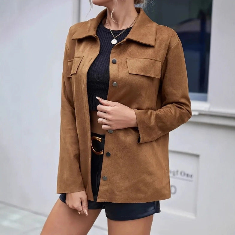 Veste Cardigan Femme – Coupe Slim, Esprit Minimaliste
