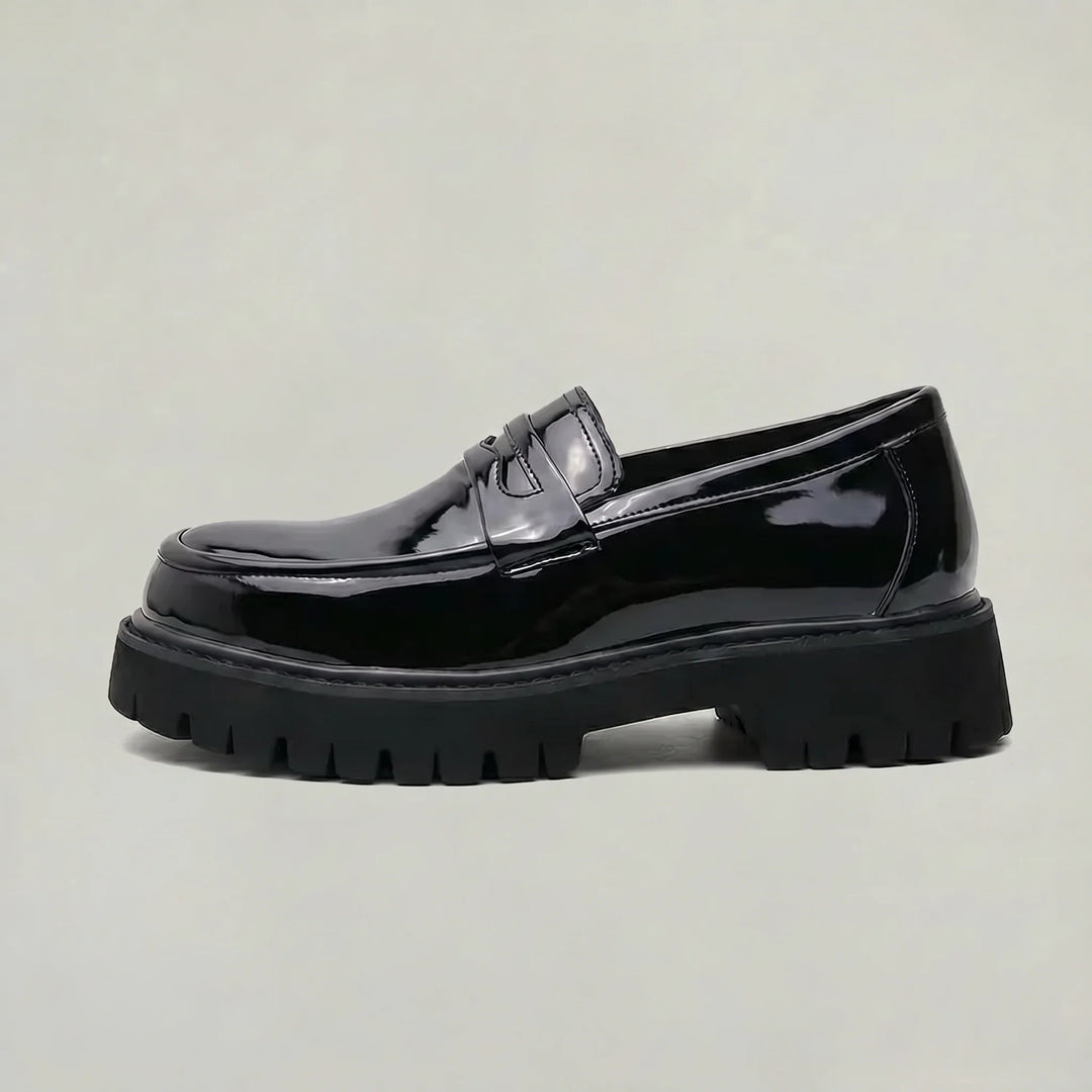 Mocassins Homme à Semelle Plateforme – Gain de Hauteur Moderne