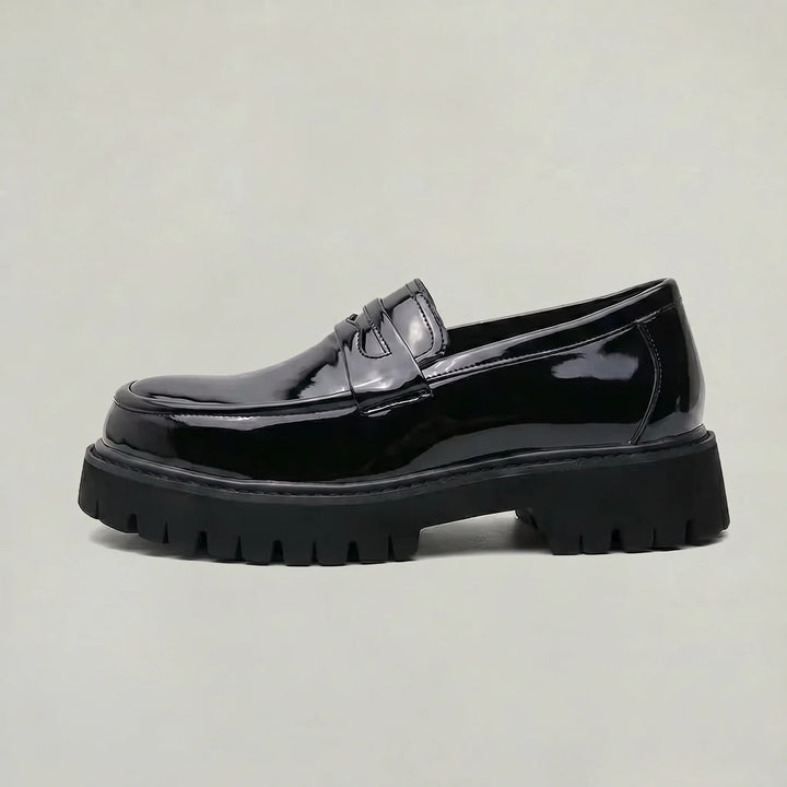 Mocassins Homme à Semelle Plateforme – Gain de Hauteur Moderne