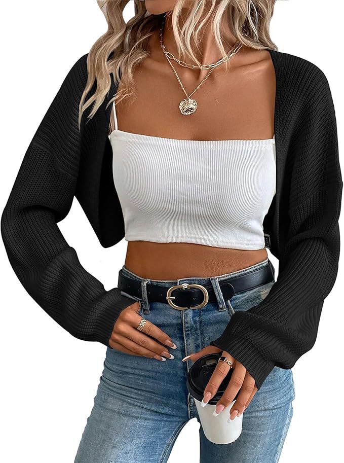Geribbeld damesvest - Kort en open model