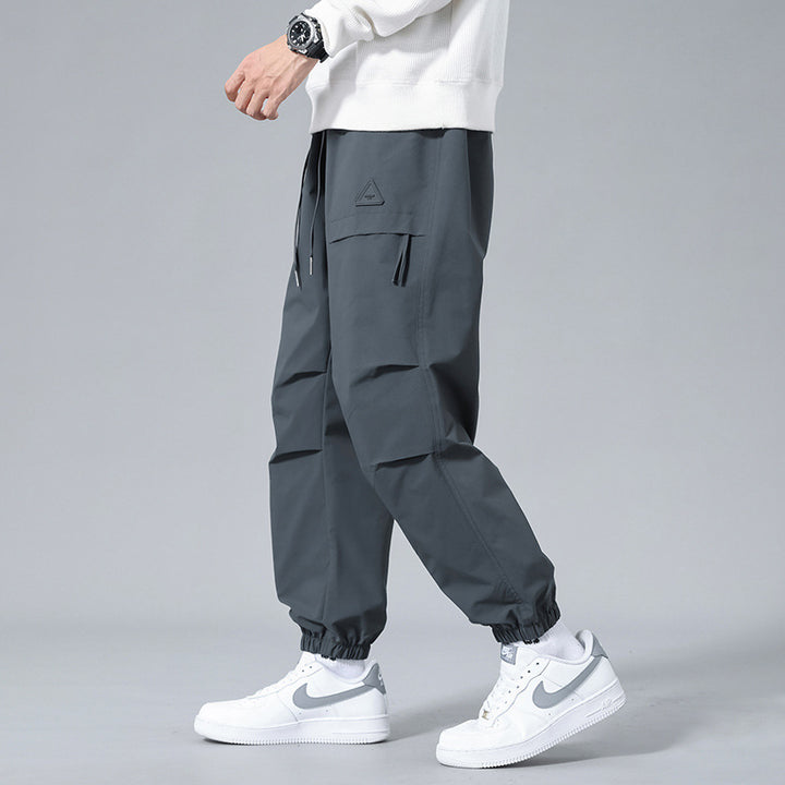 Pantalon Droit Homme – Coupe Décontractée et Taille Confort
