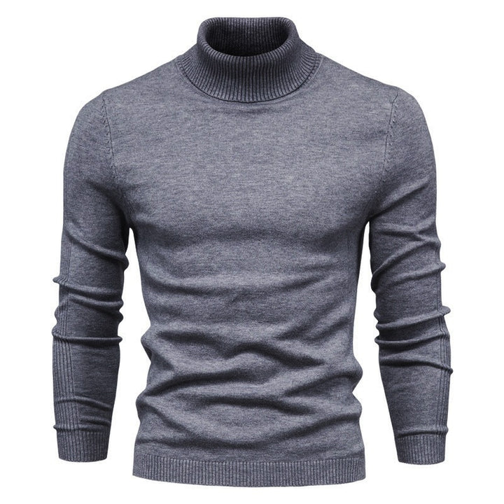 Herren-Rollkragenpullover – elegante Slim-Fit-Strickwaren