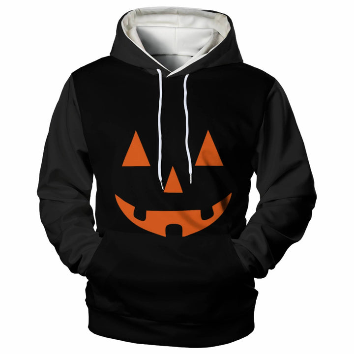Sweatshirt til mænd med 3D-print – løs pasform i urban stil
