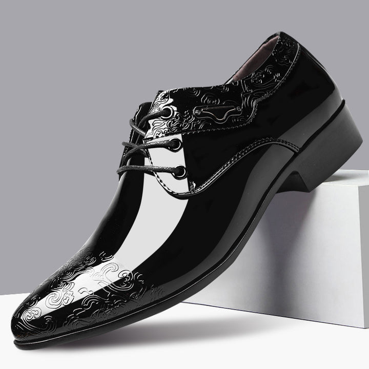 Chaussure Habillée Homme – Finition Brillante Intemporelle