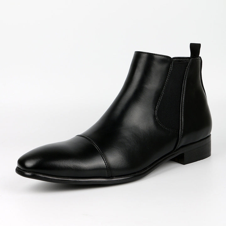 Bottes Chelsea Homme – Bout Carré Retro et Talon Bas