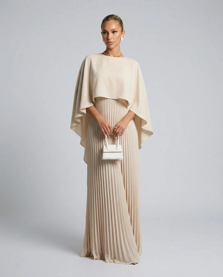 Robe Femme Maxi Manches Chauve-souris Coupe Décontractée.