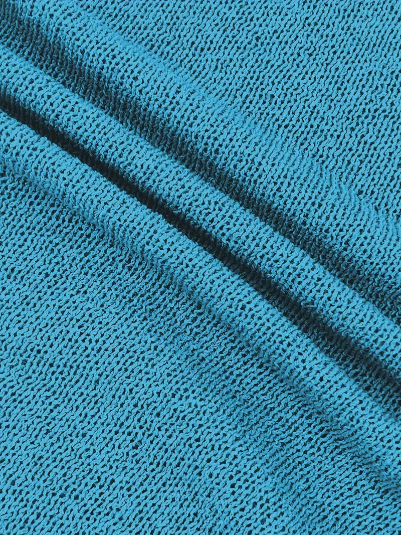 Mini-Strickkleid für Damen – Dünne Träger und Rückenausschnitt