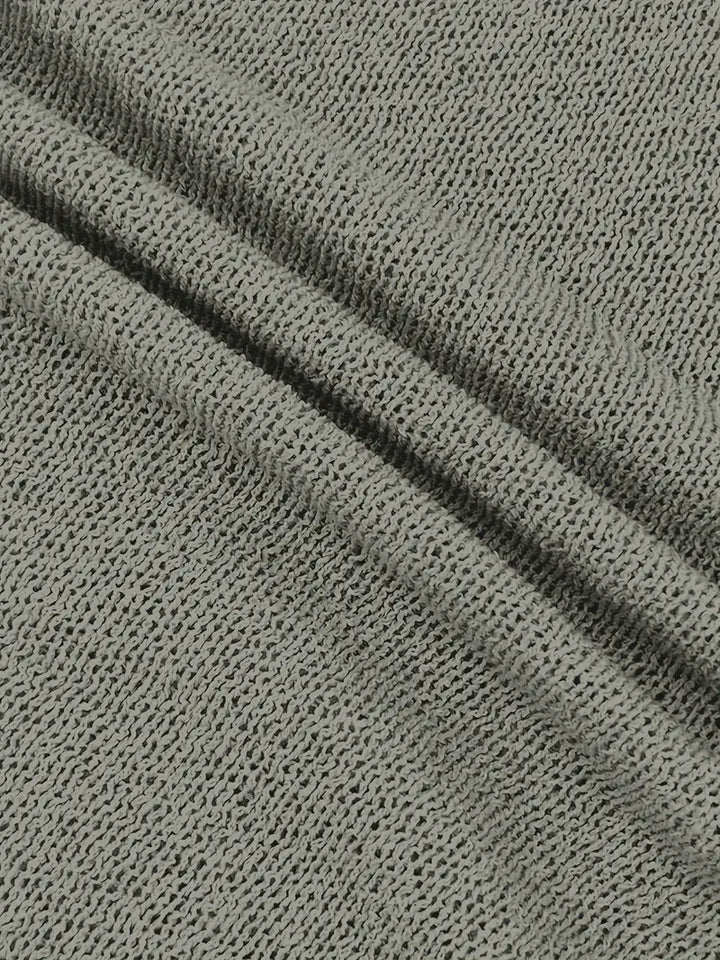 Mini-Strickkleid für Damen – Dünne Träger und Rückenausschnitt