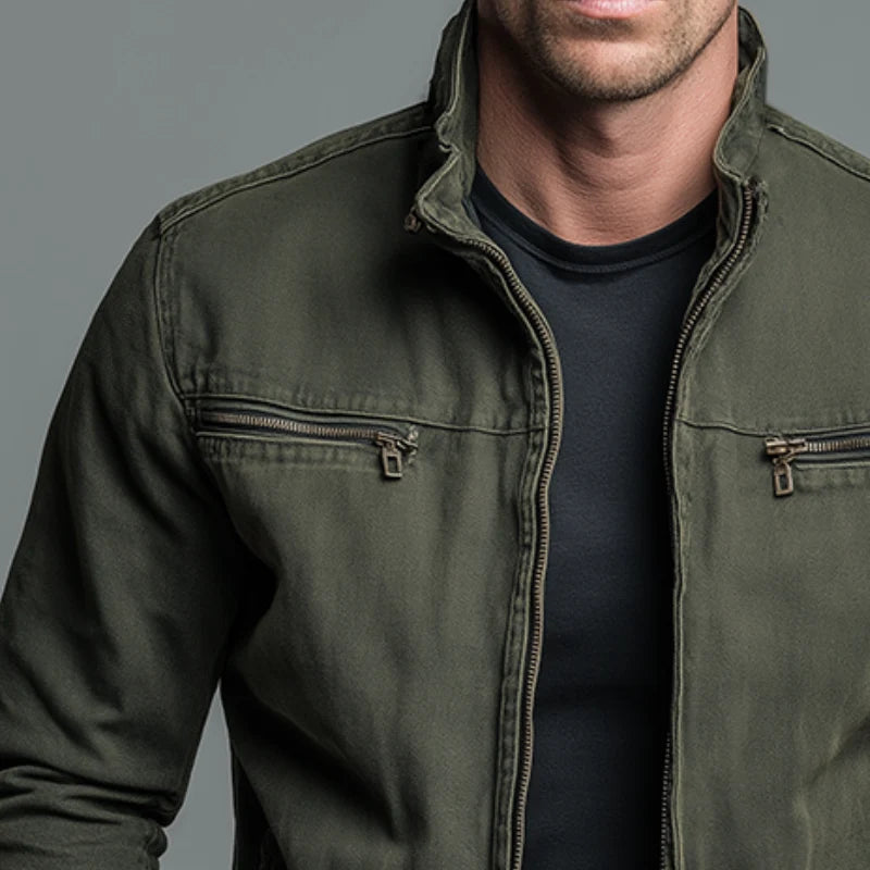 Herrenweste im Workwear-Stil – lässiger Utility-Schnitt