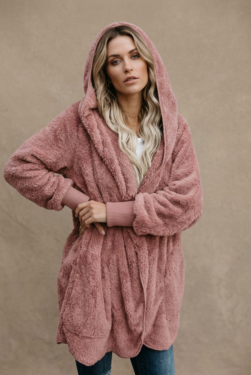 Manteau Femme Long à Carreaux – Coupe Décontractée