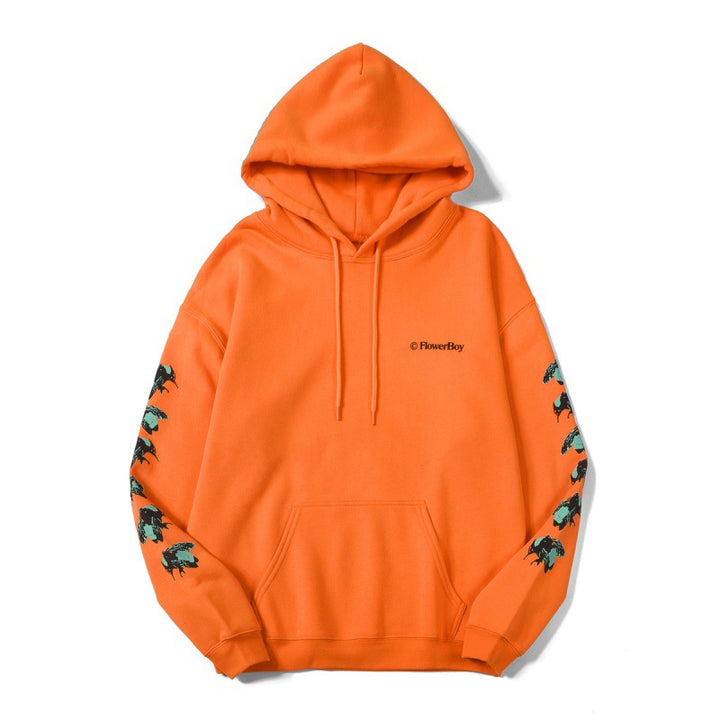 Sweat à Capuche Homme Coton – Coupe Ample Motif Animal