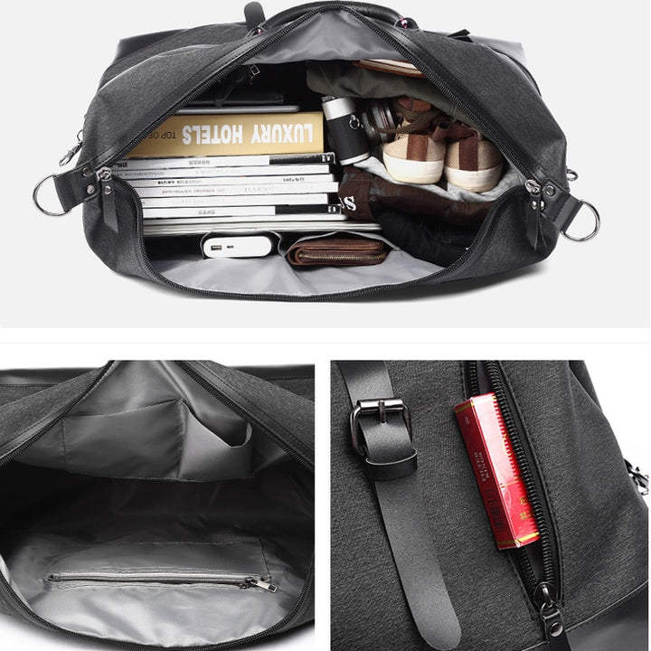 Borsa da viaggio uomo grande capacità – Tessuto Oxford idrorepellente