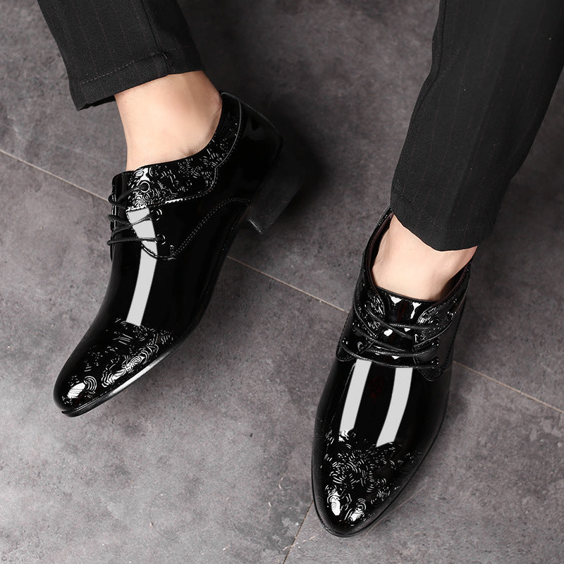 Chaussure Habillée Homme – Finition Brillante Intemporelle