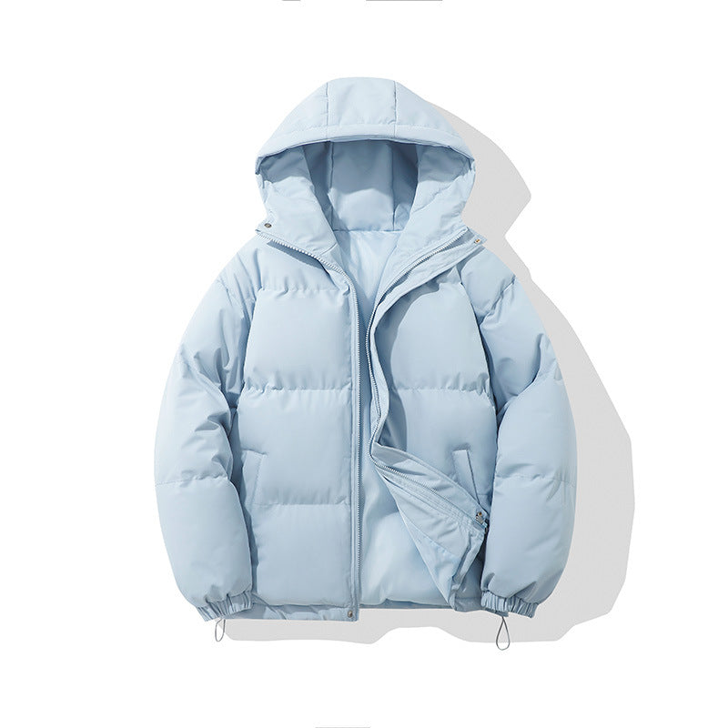 Veste Matelassée à Capuche Unisexe – Chaleur Moelleuse, Bas Ajustable