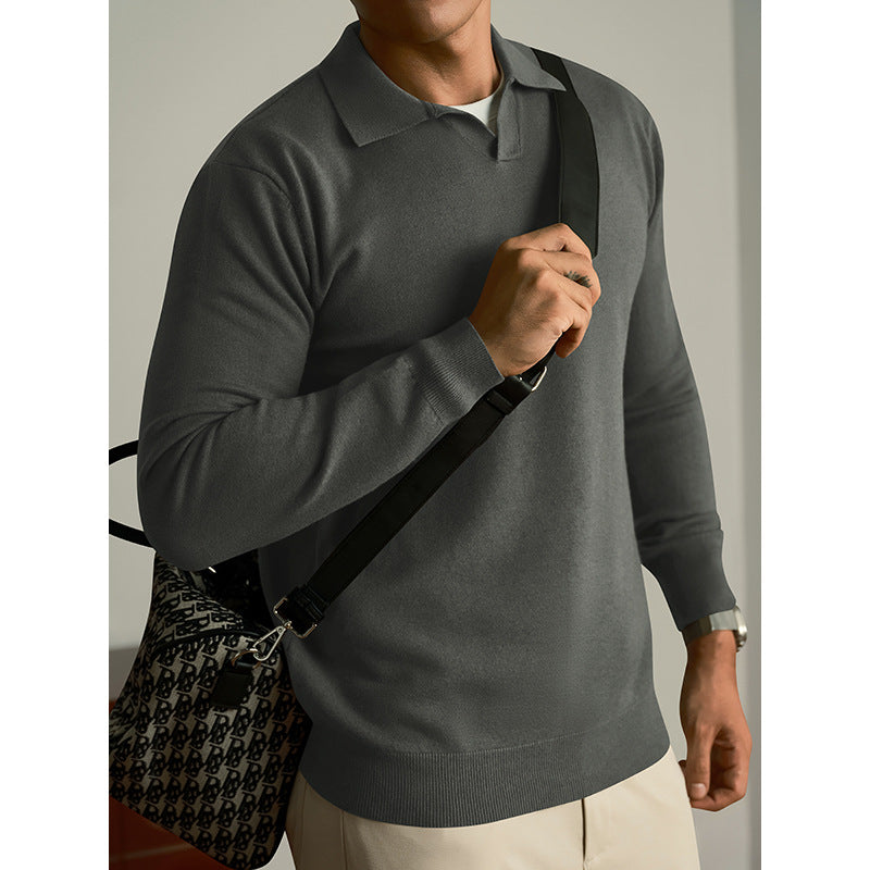 Pull Homme Laine – Maille Fine Près du Corps