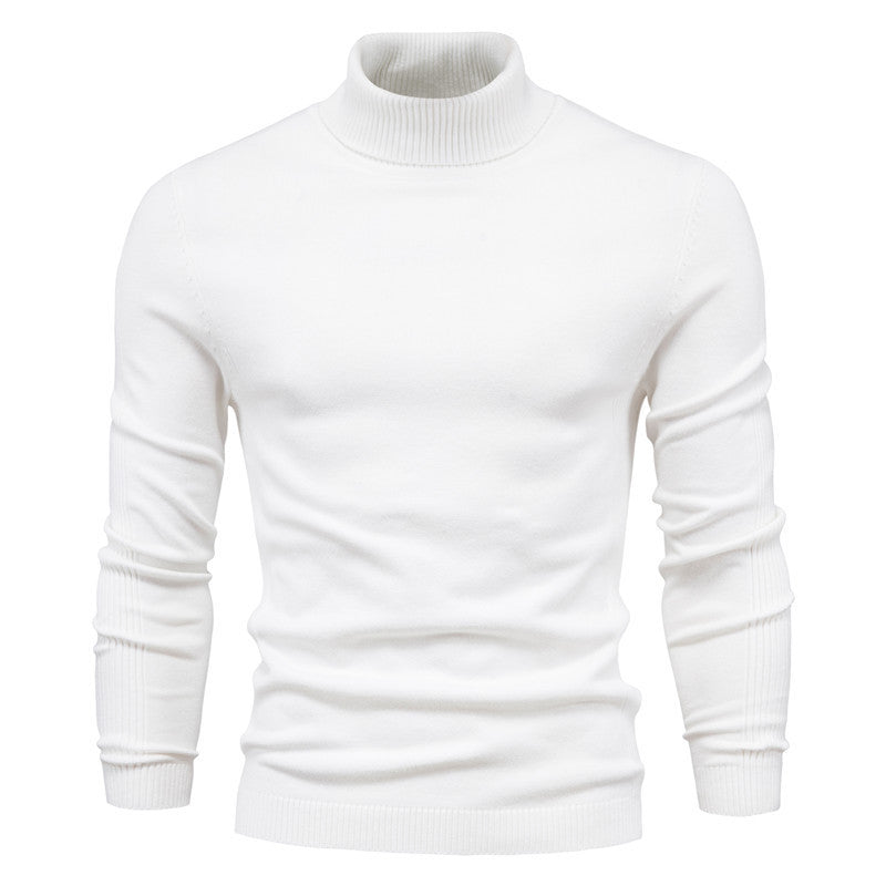 Herren-Rollkragenpullover – elegante Slim-Fit-Strickwaren