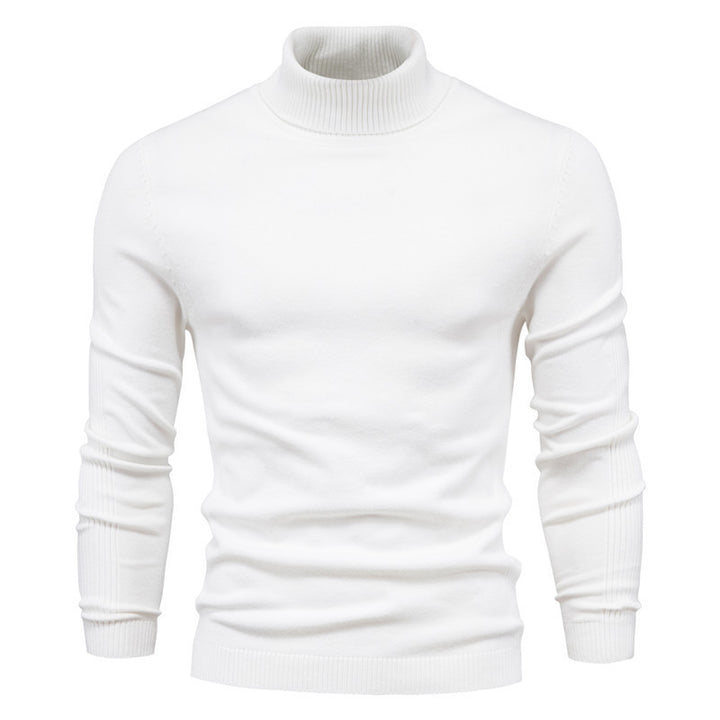 Herren-Rollkragenpullover – elegante Slim-Fit-Strickwaren