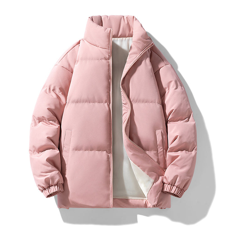 Veste Homme Matelassé Col Montant – Isolation Épaisse