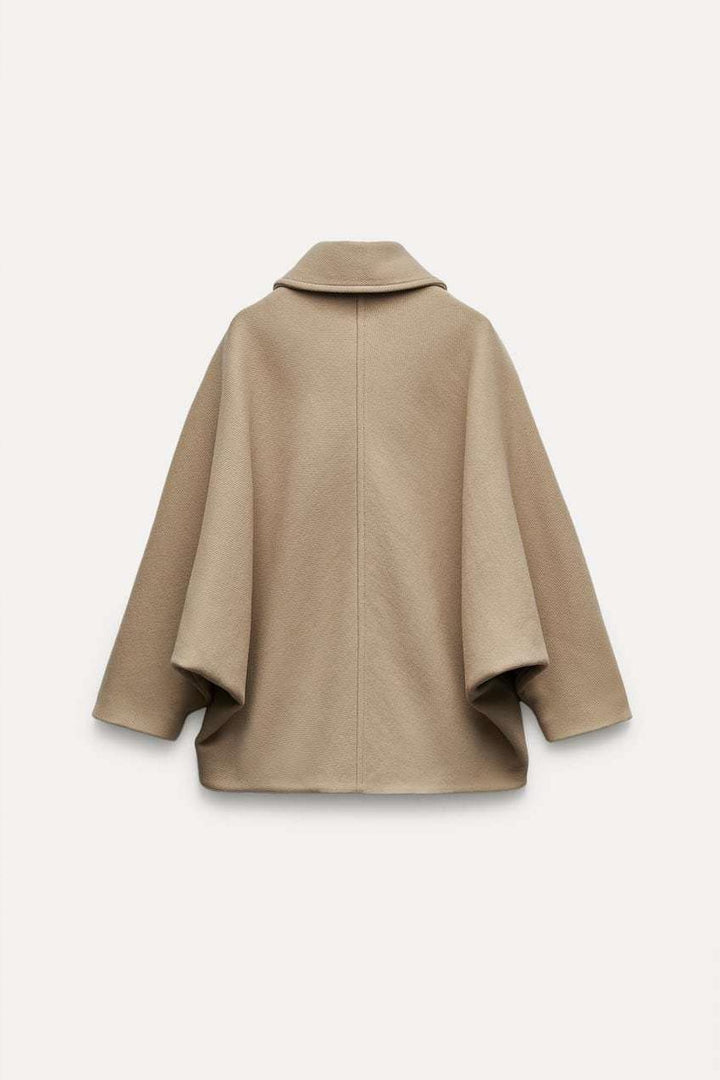 Kort Frakke Dame – Moderne loose pasform med reverskrave